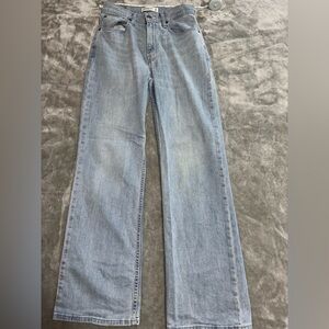 Abercrombie & Fitch Light Blue 90s relaxed high rise Jeans Sz 25 0